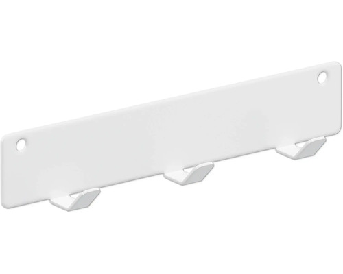 Hakenleiste Vauth-Sagel VS ADD weiß 90011025 Garderobenleiste mit drei Haken zur Wandmontage