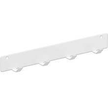 Garderobenleiste mit drei Haken zur Wandmontage