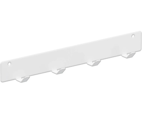 Hakenleiste Vauth-Sagel VS ADD weiß 90011026 Garderobenleiste mit drei Haken zur Wandmontage