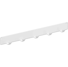 Garderobenleiste mit fünf Haken zur Wandmontage