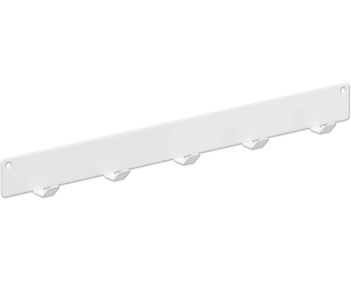 Hakenleiste Vauth-Sagel VS ADD weiß 90011027 Garderobenleiste mit fünf Haken zur Wandmontage