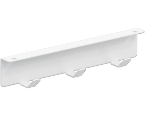 Hakenleiste Vauth-Sagel VS ADD weiß 90011028 Garderobenleiste mit drei Haken zur Wandmontage