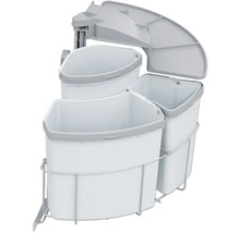 Abfalltrennsystem mit mehreren Behältern zur Küchenmontage