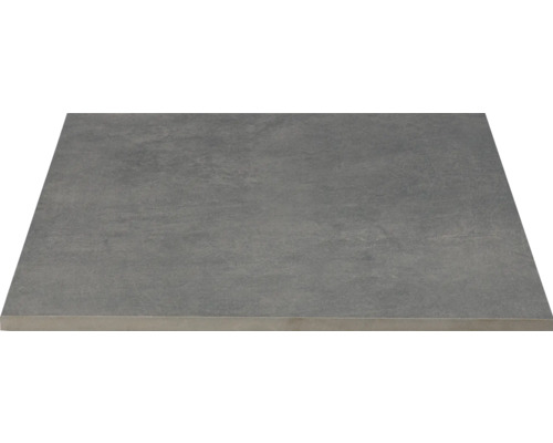 FLAIRSTONE Feinsteinzeug Terrassenplatte Borkum 2.0 anthrazit rektifizerite Kante 60 cm x 60 cm x 2 cm