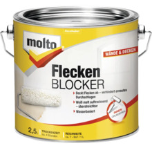 Molto Flecken Blocker Farbe im 2,5 Liter Eimer für Wände und Decken