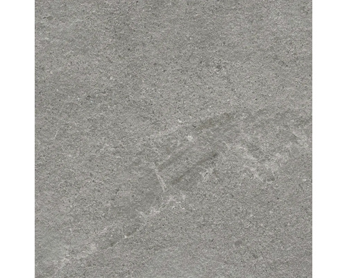 Graue Feinsteinzeugfliese mit Steinoptik