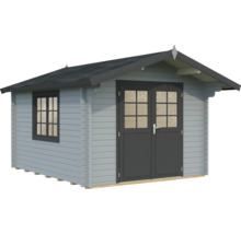 Gartenhaus aus Holz mit Fenster und Doppeltür