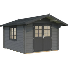 Holzgartenhaus mit Doppeltür und Fenster
