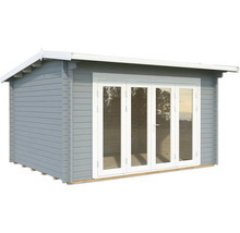Gartenhaus mit Flügeltür aus Holz