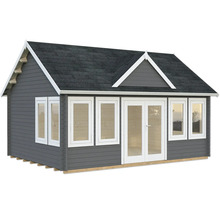 Gartenhaus aus Holz mit Fenster und Doppeltür