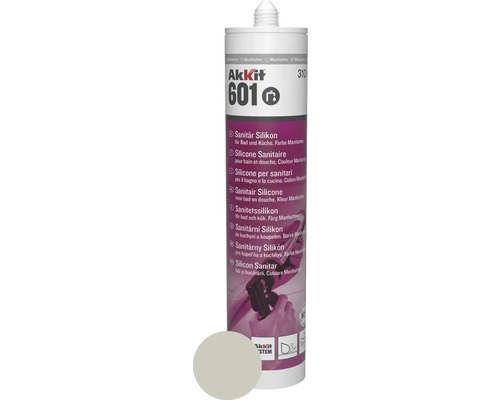 Akkit 601 Sanitär Silikon manhattan 310 ml