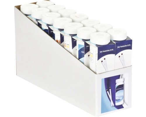 Verpackungseinheit mit Salz Teststreifen