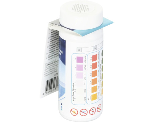 Wasser Teststreifen zur Bestimmung von Chlor und pH-Wert