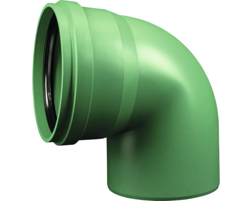 KG2000-B Bogen 87° für SN10/SN16 DN 400 mm Grünes Kunststoff Abflussrohr mit 90 Grad Winkel
