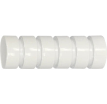 Endstück rillcube für Rivoli weiß Ø 20 mm 2 Stk.