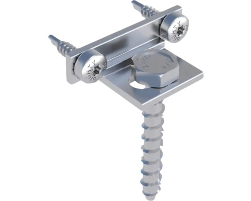 Befestigungselement mit Schraube, Platte und Mutter