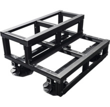 Zweistufiges Podest aus Aluminium