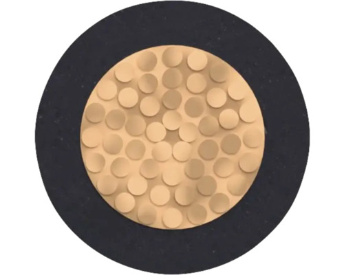 Dekorative Wandpaneel mit Kreisdesign