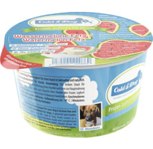 Hundesnack Hundeeis Cold&Dog Frozen Wassermelone und Fetakäse 90 ml Laktosefrei, Glutenfrei
