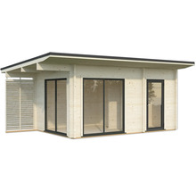 Gartenhaus Palmako Cecilia 14,2 m² inkl. Fußboden 645 x 459 cm natur