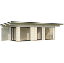 Gartenhaus Palmako Cecilia 21,8 m² inkl. Fußboden 1030 x 460 cm natur
