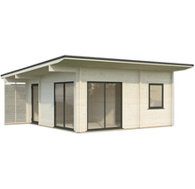 Gartenhaus Palmako Cecilia 27,2 m² inkl. Fußboden 675 x 712 cm natur