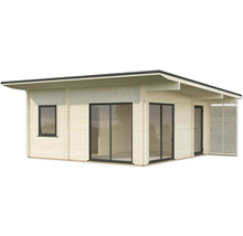 Gartenhaus Palmako Cecilia 27,2 m² inkl. Fußboden 675 x 712 cm natur