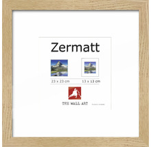 Fotorahmen für mehrere Fotos mit dem Schriftzug Zermatt