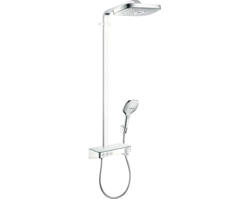 Duschsäule hansgrohe Raindance Select E 300 3jet mit Thermostat chrom glänzend 27127000 Duschsäule hansgrohe Raindance Select E 300 3jet mit Thermostat chrom glänzend 27127000