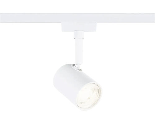 Schienenstrahler an einer Stromschiene