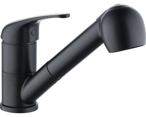 Küchenarmatur Series AIN mit Handbrause schwarz