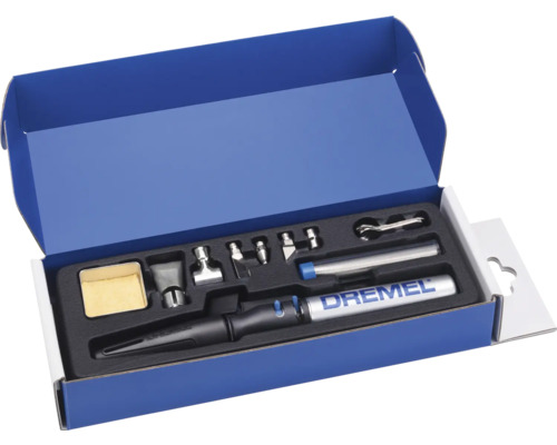 Dremel Versaflame Gasbrenner Set in blauer Box