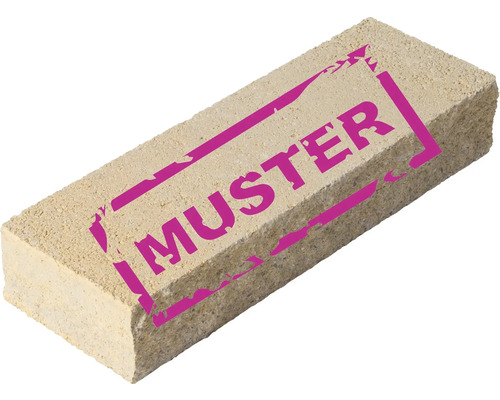 Muster zu Architektur Trockenmauerstein Fuoco Normalstein Muster eines Steins