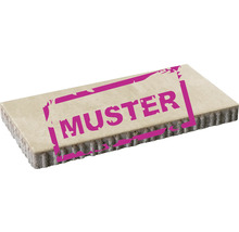 Muster einer Terrassenplatte zur Ansicht Muster einer Terrassenplatte zur Ansicht
