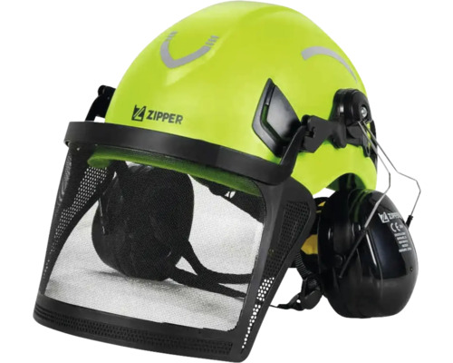 Forsthelm mit Visier und Gehörschutz der Marke Zipper
