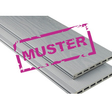 Muster von Terrassendielen aus WPC mit Holzstruktur Muster von Terrassendielen aus WPC mit Holzstruktur