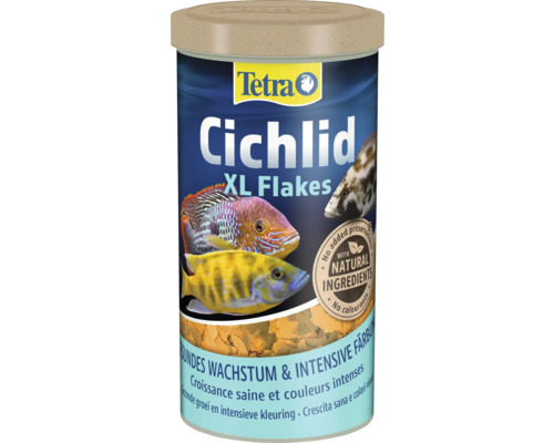 Tetra Cichlid XL Flakes Fischfutterdose