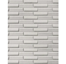 Wandfliesen im Mauerverband verlegt