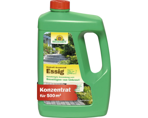 Neudorff Essig Konzentrat zur Unkrautbekämpfung für bis zu 500 Quadratmeter