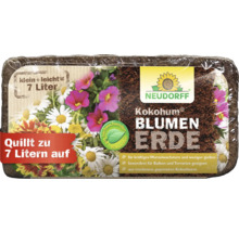 Neudorff Kokohum Blumenerde Quellsubstrat, ergibt 7 Liter