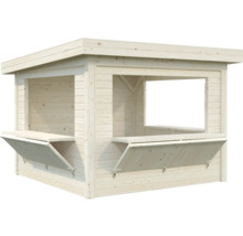 Holz Gartenhaus mit Ausgabefenstern