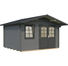 Gartenhaus aus Holz mit Fenster und Doppeltür