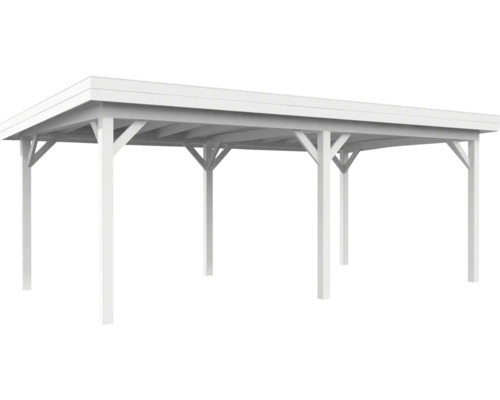 Freistehender Carport aus Holz