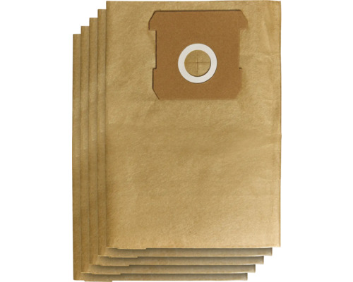 Papierfilterbeutel Einhell passend für alle Einhell Nass-Trockensaugern mit 10 Liter Behälter, 5 Stück Staubsaugerbeutel aus Papier, mehrere Stück