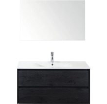 Waschtisch mit Unterschrank und Spiegel für das Badezimmer