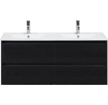 Waschtisch mit zwei Waschbecken und vier Schubladen