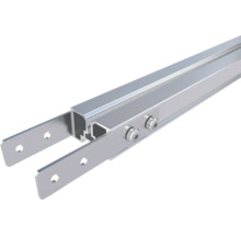 Aluminiumprofil mit Halterung