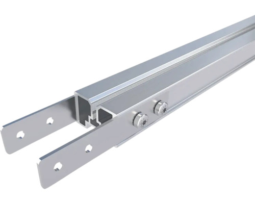 Aluminiumprofil mit Halterung