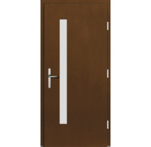 Haustür DW02 Kiefer/Eiche Aformosia 1000x2100 mm DIN Rechts (nach innen öffnend)