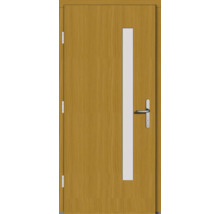 Haustür DW02 Kiefer/Eiche S12-Honig 1000x2100 mm DIN Links (nach innen öffnend)